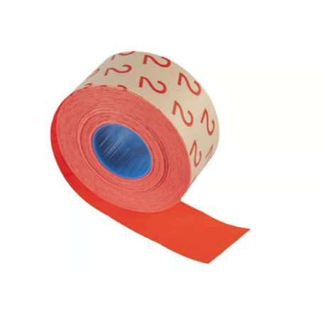 Etikett Prismärkning G2 röd 29 x 28 mm