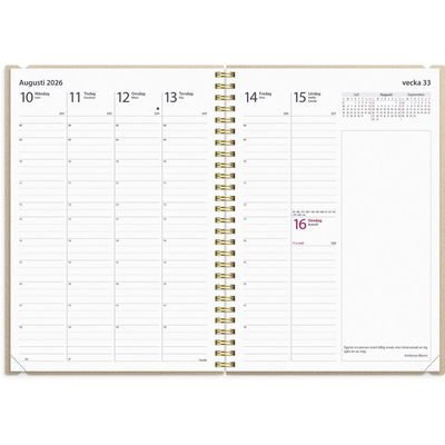 Kalender Business Story 2026 rutor