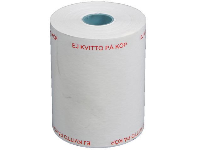 Kassarulle Thermo "Ej kvitto" Bisfenolfri 57mm x 13m Ø40mm 70g, 10 st/fp