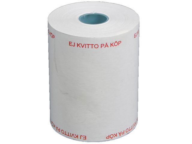 Kassarulle Thermo "Ej kvitto" Bisfenolfri 57mm x 13m Ø40mm 70g, 10 st/fp