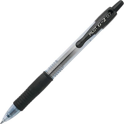 Gelpenna Pilot G2 svart 0,7mm, 12/fp