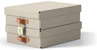 Förvaringslåda Leitz Puro 8L beige, 2/fp