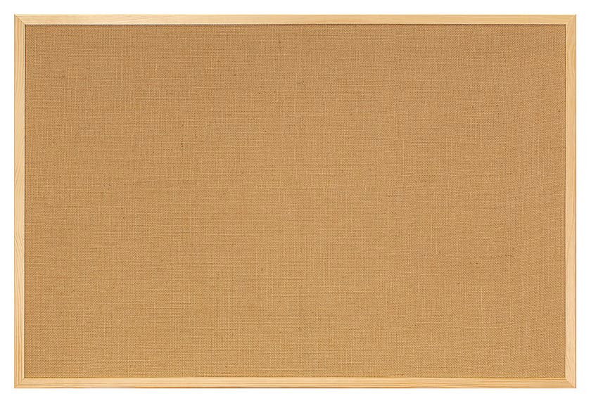 Anslagstavla vävklädd, 60x120cm