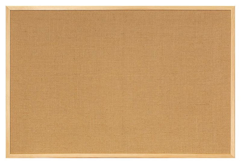 Anslagstavla vävklädd, 60x120cm