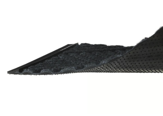 Kombinationsmatta Matting Combi Premier grå 85x150cm