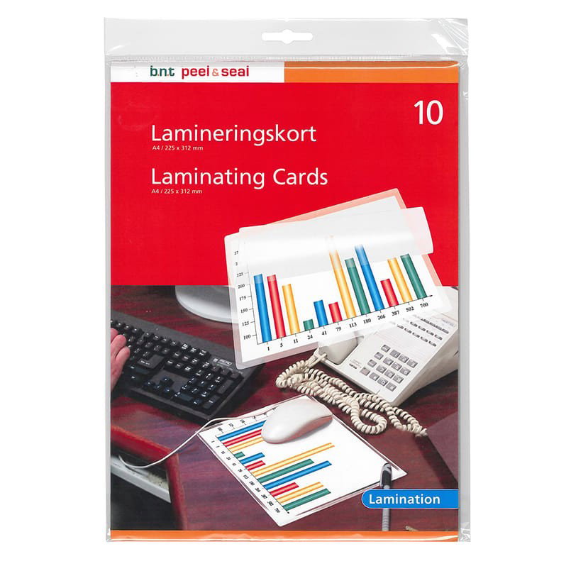 Kallamineringsficka BNT 225x312mm, 10st/fp