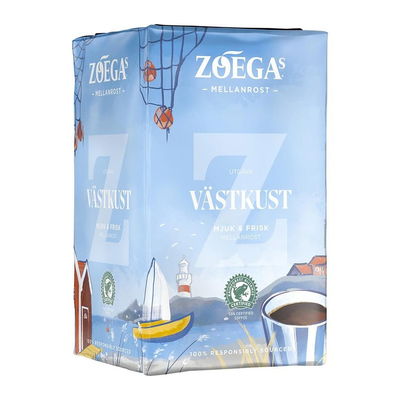 Kaffe Zoégas Västkust Brygg 450g