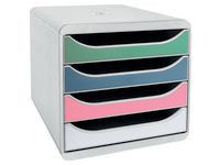 Blankettbox Bigbox Autentik 4låd. pastel
