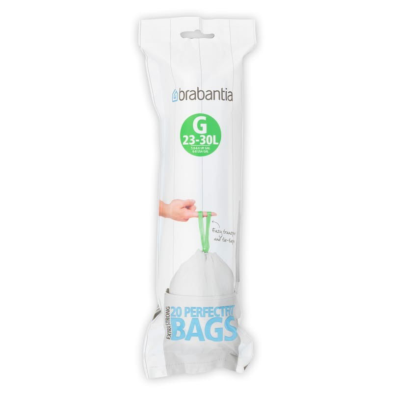 Avfallspåse Brabantia PerfectFit 23-30L G, 20 st/fp