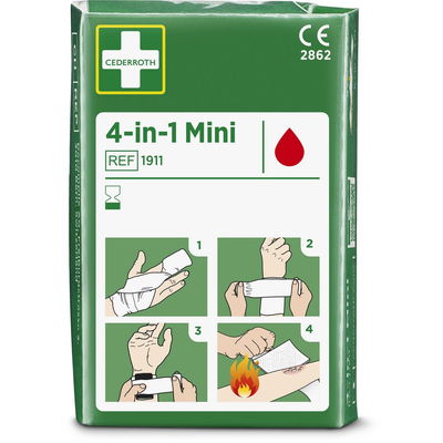 Blodstoppare Cederroth 4-in-1 Refill 1911 Liten