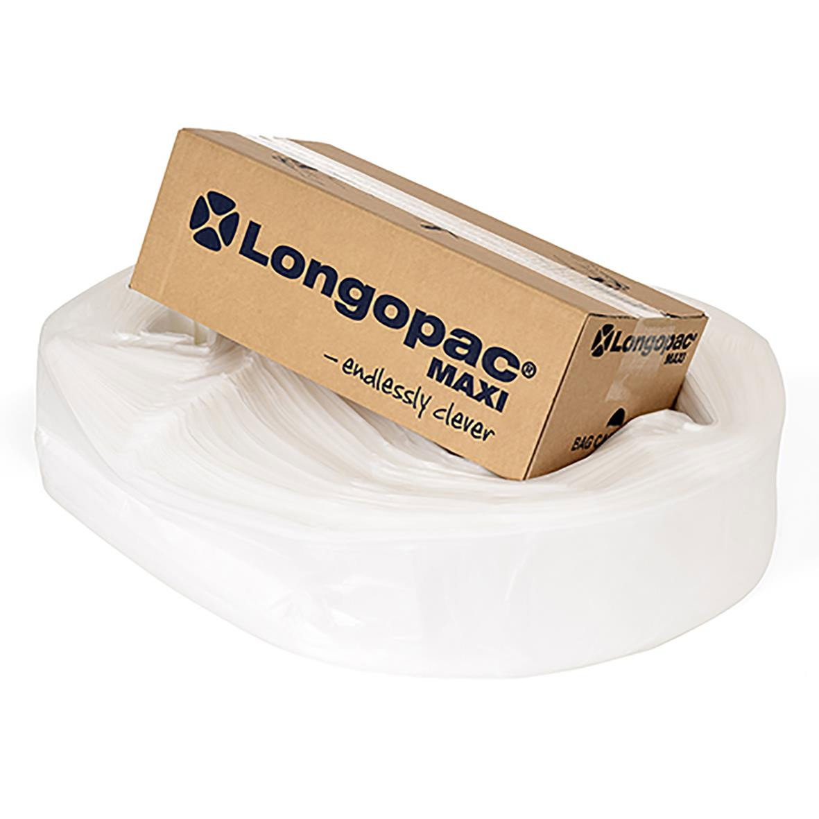 Sopsäcksslang Longopac Maxi Strong Transparent Ø570mm x 90m