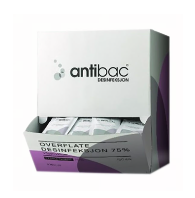 Ytdesinfektion Antibac Servetter singelpack, 150/fp