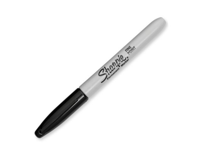 Märkpenna SHARPIE F svart Value Pack 20+4/fp
