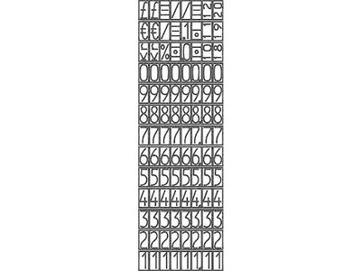 Prismärkare AVERY PL 1/8 1-rad