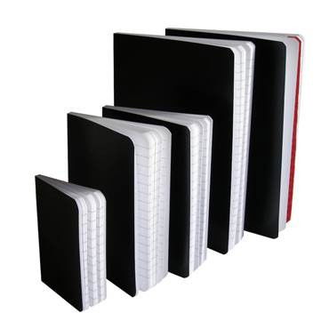 Vaxduksbok med register 72 sid linjerat 70g A6