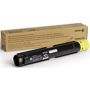 Lasertoner Xerox 16500sid 106R03738 Gul