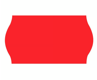 Etikett Prismärkning G2 röd 26 x 16 mm