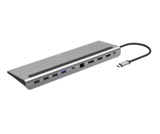 Dockningsstation Hama USB-C 10 Portar