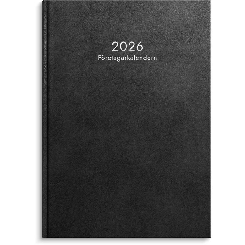 Företagarkalendern 2026 svart