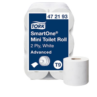 Toalettpapper TORK SmartOne Advanced T9, 12 rl/fp Toalettpapper TORK SmartOne Advanced T9, 12 rl/fp