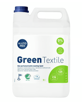 Tvättmedel Kiilto Pro Green Textile Oparfymerat