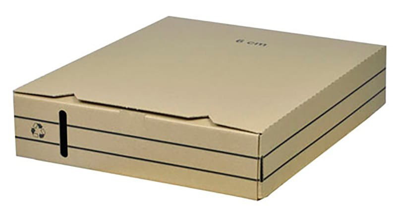 Arkivbox A4 wellpapp 8cm