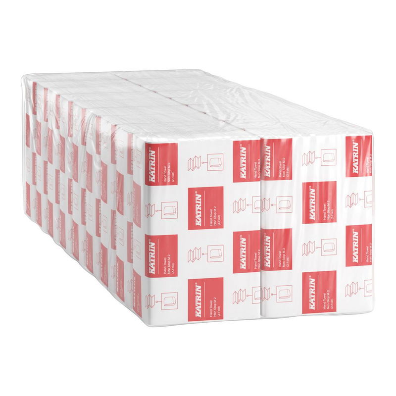 Pappershandduk KATRIN Z-vikt Non Stop M 2-Lagers, 3150/fp