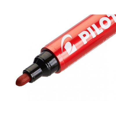 Pilot märkpenna rund SCA 100 1mm röd, 20/fp
