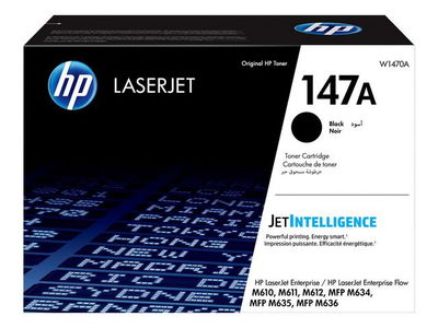 Toner HP W1470A 147A 10,5K svart Toner HP W1470A 147A 10,5K svart