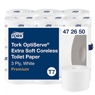 Toalettpapper TORK Pre T7 3-lag 18/fp