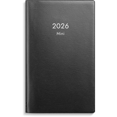 Kalender Mini svart 2026