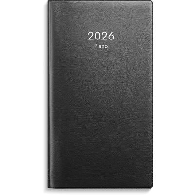Kalender Plano 2026 svart