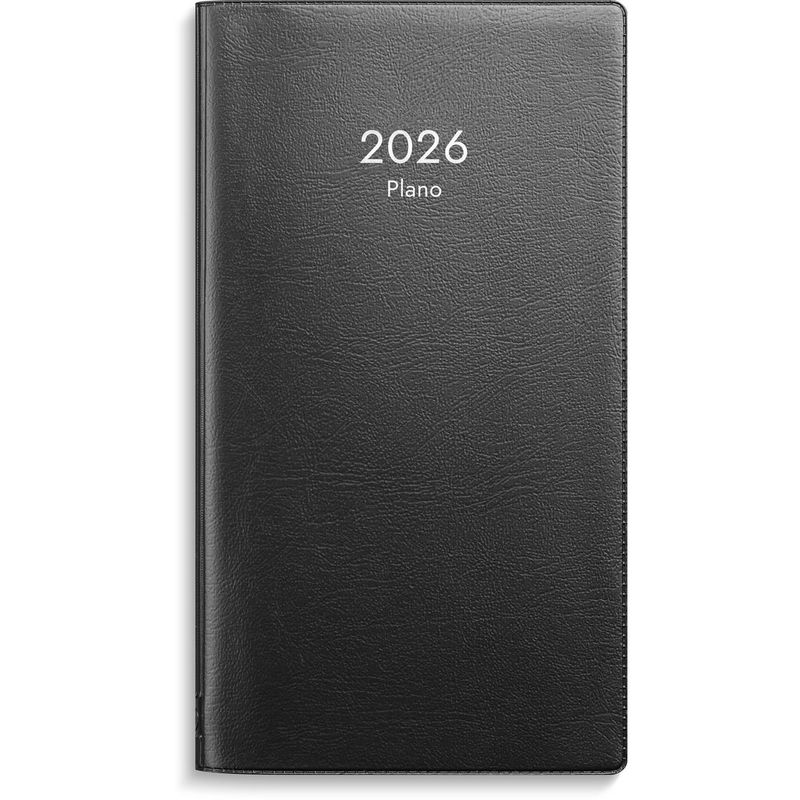 Kalender Plano 2026 svart