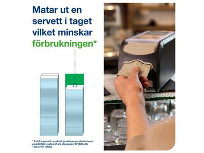 Servett TORK Xpressnap N14 natur 720/fp