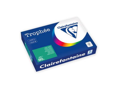 Kopieringspapper TROPHEÉ A4 80g oh skogsgr 500/fp