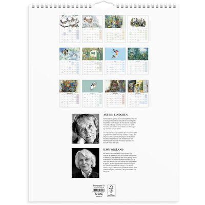 Väggkalender Ilon Wikland 2026