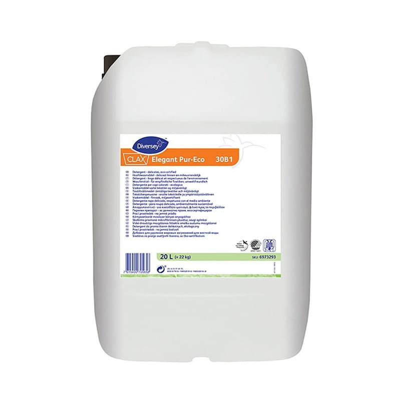 Tvättmedel Diversey Clax Elegant Pur-Eco 30B1, 20 Liter
