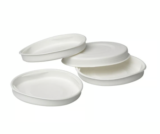 Plastlock till papptub 80mm, 10 st/fp