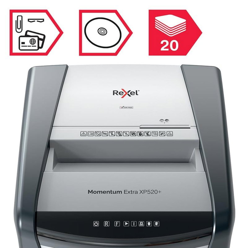 Dokumentförstörare Rexel Momentum Extra XP520+ P5