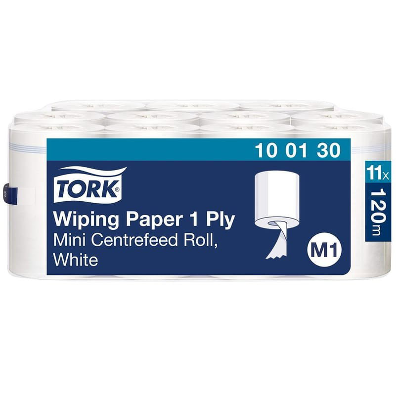 Torkrulle Tork M1 Advanced 1-lag Vit 215mmx120m, 11/fp