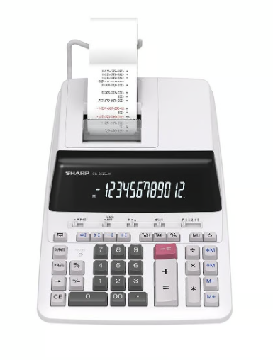 Remsräknare Sharp SH-CS2636LW