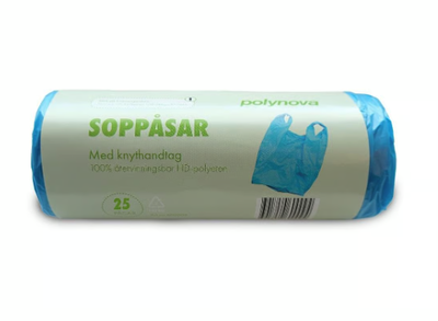 Soppåse HD med Knythandtag 30L, 25/rl