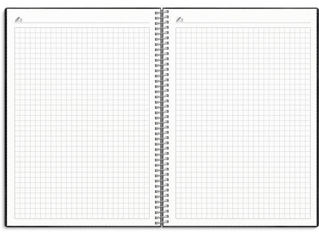 Kalender Study Twist svart A5 25/26