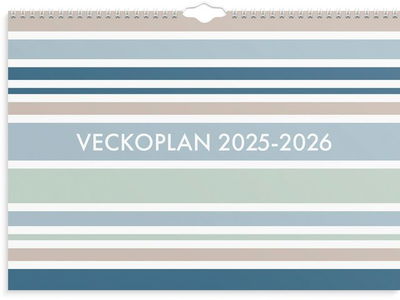 Väggkalender Veckoplan 25/26