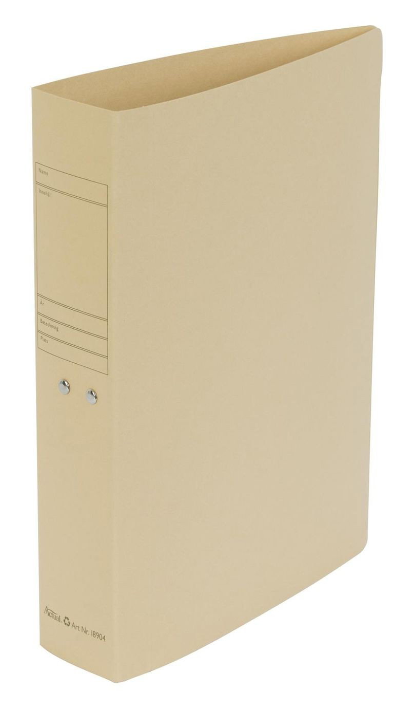 Arkivpärm A4 kartong 60mm beige