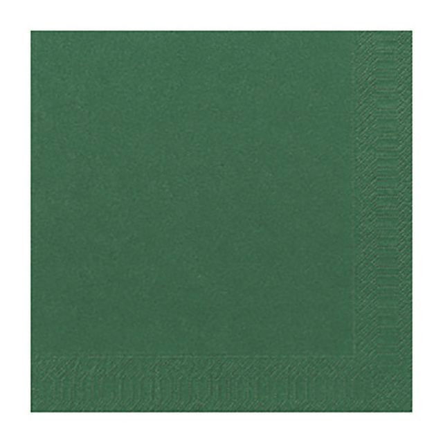 Servett Duni 3-lag Mörkgrön 33x33cm, 125 st/fp