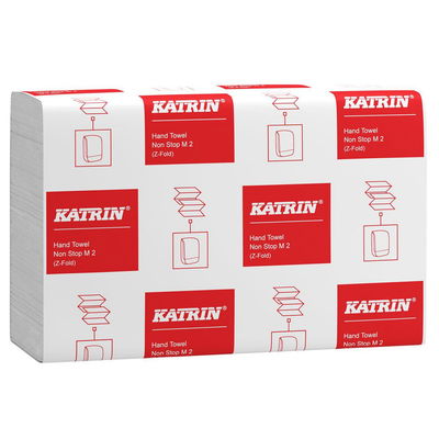 Pappershandduk KATRIN Z-vikt Non Stop M 2-Lagers, 3150/fp