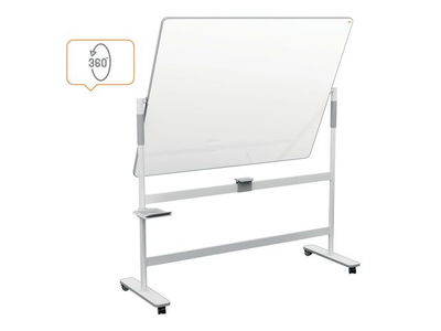 Whiteboard NOBO MoveMeet dubbelsidig, 150x120 cm