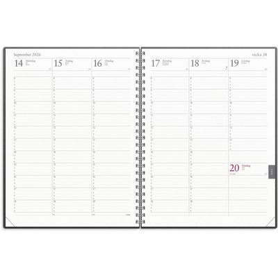 Veckojournal Eco Line 2026