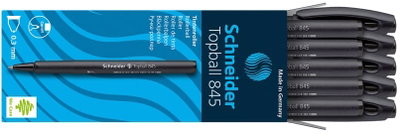 Rollerballpenna Schneider Topball 845 svart